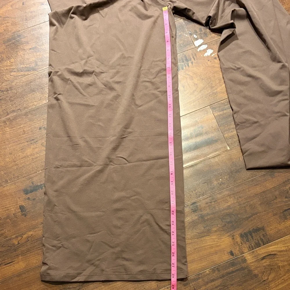 Wide Leg Brown Pants